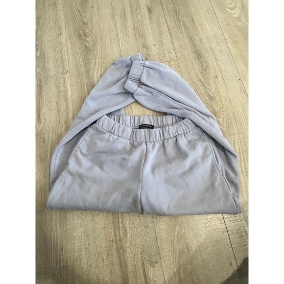 Brandy Melville Rosa Light Blue Sweatpants - Picture 3 of 4